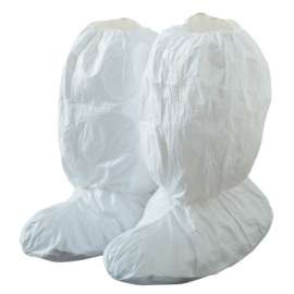 Tyvek® IsoClean® High Boot Covers with Gripper® Soles, X-Large, White