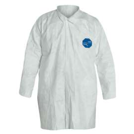 Tyvek® Lab Coats No Pockets, 3X-Large, White
