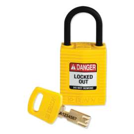 SafeKey Compact Nylon Lockout Padlocks