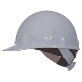SuperEight® E2 Series Hard Cap, 8-point Ratchet Swingstrap and Quick-Lok Blocks, Gray