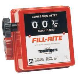 Mechanical Flow Meters, 3/4 in Inlet, 5 gal/min - 20 gal/min