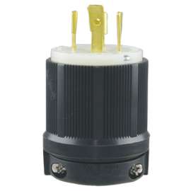 PLUG 30A 125/250V 3P4W H/L BW