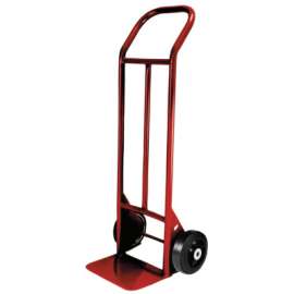 Heavy Duty Hand Trucks with Flow Back Handle, 1,000 lb Cap, Mold-On Rubber Wheel