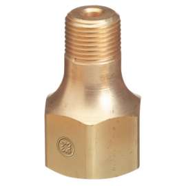 Male NPT Outlet Adaptor for Manifold Pipelines, Stnless Steel, Air/Argon/Helium