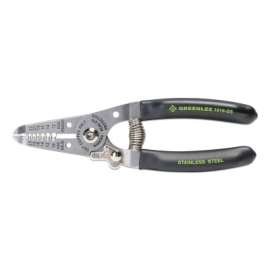Pro Stainless Wire Stripper/Cutter/Crimper, 6 in L, 10 to 20 AWG