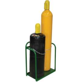 Cylinder Racks, Holds 2 Cylinders, 9 1/2 in-12 1/2 in dia.