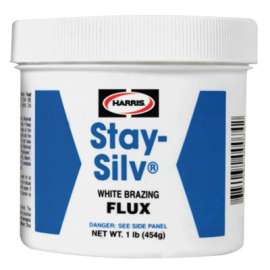 Stay-Silv® Brazing Flux, 1/2 lb Jar, Black