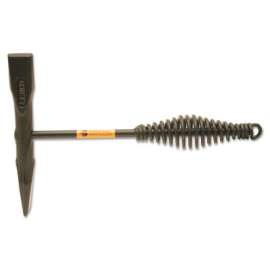 Chipping Hammer, 10 in, 17 oz Head, Chisel and Cross Chisel, LG-1, Steel Handle