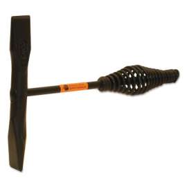 Chipping Hammer, 10 in, 17 oz Head, Chisel and Cross Chisel, LG-2, Steel Handle