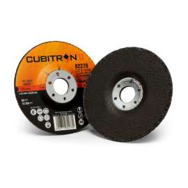 Cubitron II Cut and Grind Wheels, 5 in, 7/8 in Arbor, 36+, 12,250 rpm