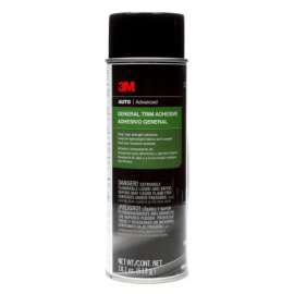 Trim Adhesives, Synthetic Elastomer, 18.1 oz Tube, Clear