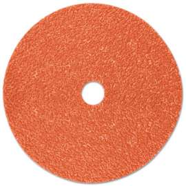 Cubitron II Fibre Disc 987C, Shaped Ceramic Grain, 4 1/2 in Dia., 36 Grit