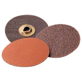 Roloc Discs 777F, Ceramic/Regular Alumina Mix, 1 1/2 in Dia., 80 Grit