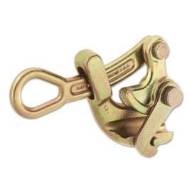 Haven Grips, Knurled Eccentric Jaw, 8,000 lb Cap., 0.88 in Cable Size