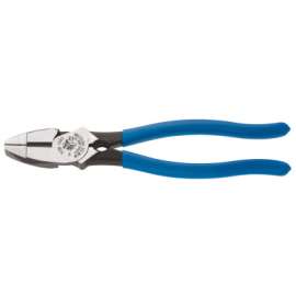 NE-Type Side Cutter Pliers, 9 3/8 in Length, 23/32 in Cut, Plastic-Dipped Handle