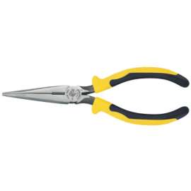 Standard Long-Nose Pliers, Steel, 7 5/16 in