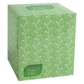 Surpass® Facial Tissues, 8 in L  x 8.3 in W per Sheet, White, 36 EA/CA