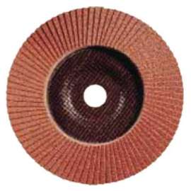 Type 27 POLIFAN SG Flap Discs, 4", 60 Grit, 5/8 Arbor, 15,300 rpm, Alum Ox (A)