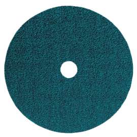 Zirconium Alumina Z Fiber Disc, 4-1/2 in dia, 7/8 in Arbor dia, 50 Grit