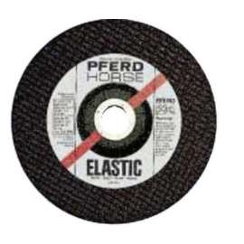 Depressed Center Cut-Off Wheel, 4 in Dia, 3/32 in Thick, 46 Grit, Alum Oxide