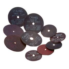Cut-Off Wheel, Die Grinders, 3 in Dia, 1/8 in Thick, 1/4 in Arbor, 24 Grit