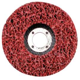 EZ Strip Wheels, Non-Woven, 4 1/2 X 5/8, Silicon Carbide, Black