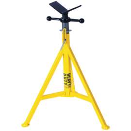 Heavy-Duty Style Hi Jacks, Ball Transfer, 1,000 lb Cap., 3/8 in-12 in Pipe
