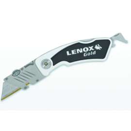 Locking Tradesman Utility Knives, Rubber Grip