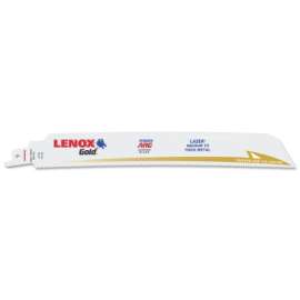 Gold® Power Arc Curved Reciprocating Saw Blade, 9 in L x 1 in W x 0.035 in Thick, 14 TPI, Extreme Metal