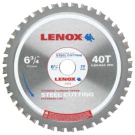 Metal Cutting Circular Saw Blades, 12 in, 60 Teeth
