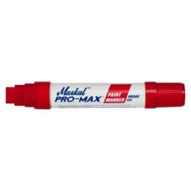 PRO-MAX® Paint Marker, Red, Jumbo Tip, Chisel