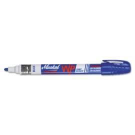 Paint-Riter®+ Wet Surface Marker, 1/8 in Tip, Medium, Blue