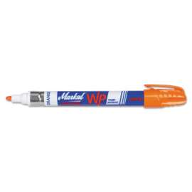 Paint-Riter®+ Wet Surface Marker, 1/8 in Tip, Medium, Orange