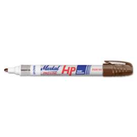 Paint-Riter®+ Oily Surface Paint Marker, Brown, 1/8 in Tip, Medium