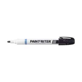 Paint-Riter® Water-Based Paint Marker, Black, 1/8 in, Medium Tip