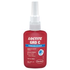 Grade C Threadlockers, 50 mL, Fluorescent Blue