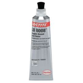 LB 8008 C5-A® Copper Based Anti-Seize Lubricant, 7 oz Brush Top Tube