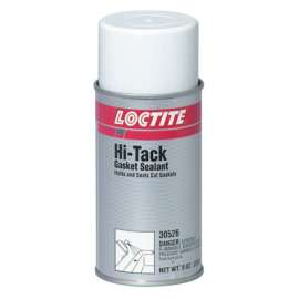 Hi-Tack Gasket Sealant, 9 oz Aerosol Can, Red