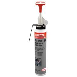 Superflex RTV, Silicone Adhesive Sealants, 6.42 oz Power Can, Black