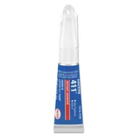 411 Prism Instant Adhesive, Clear/Toughened, 3 g, Tube, Clear