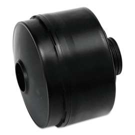 CBRN Canister, Used with Millennium & Ultra Elite® Facepiece, Gas/Vapor/Partical, Black