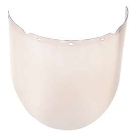 V-Gard® Visor for Elevated Temperature Application, Anti-Fog, Anti-Scratch, Reflective Coating, Clear, 17.75 in L x 9.5 in H