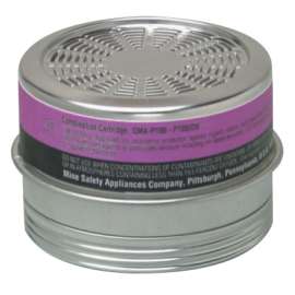 Comfo® Respirator Cartridge, CL//MV/Particulates, Comfo® Respirators, NIOSH Color Code Magenta/Olive/White