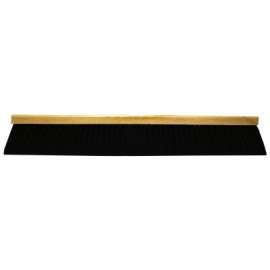 No. 20 Line FlexSweep Floor Brushes, 18 in, 3 in Trim L, Black Plastic