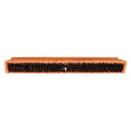 No. 35 Line Floor Brushes, 18 in, Coarse BR Plastic/Silver Flagged-Tip Plastic