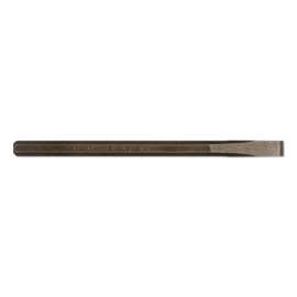 Cold Chisels, 5 in Long, 1/4 in Cut, Sand Blasted, 12 per box