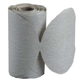 Silicon Carbide Dri-Lube Paper Discs, Zirconia Alumina, 5 in Dia., P120 Grit