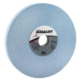 Medalist Toolroom Wheels, 8 in Dia., 1/2 in Thick, 46 Grit, I/V/L Grade