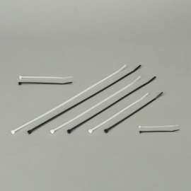 Cable Ties, 50 lb Tensile Strength, Weather Resistant Black, 8 in