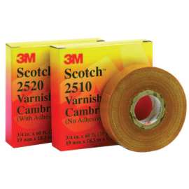 Varnished Cambric Tape 2510, 2 in x 36 yd, Yellow